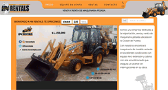 Desktop Screenshot of hnrentals.com